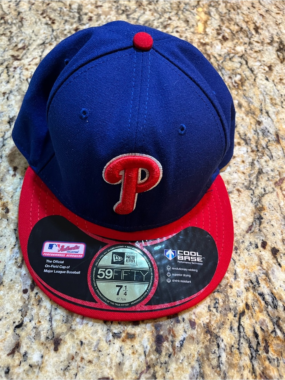 New Era 59FIFTY Philadelphia Phillies Navy & Red Fitted Hat